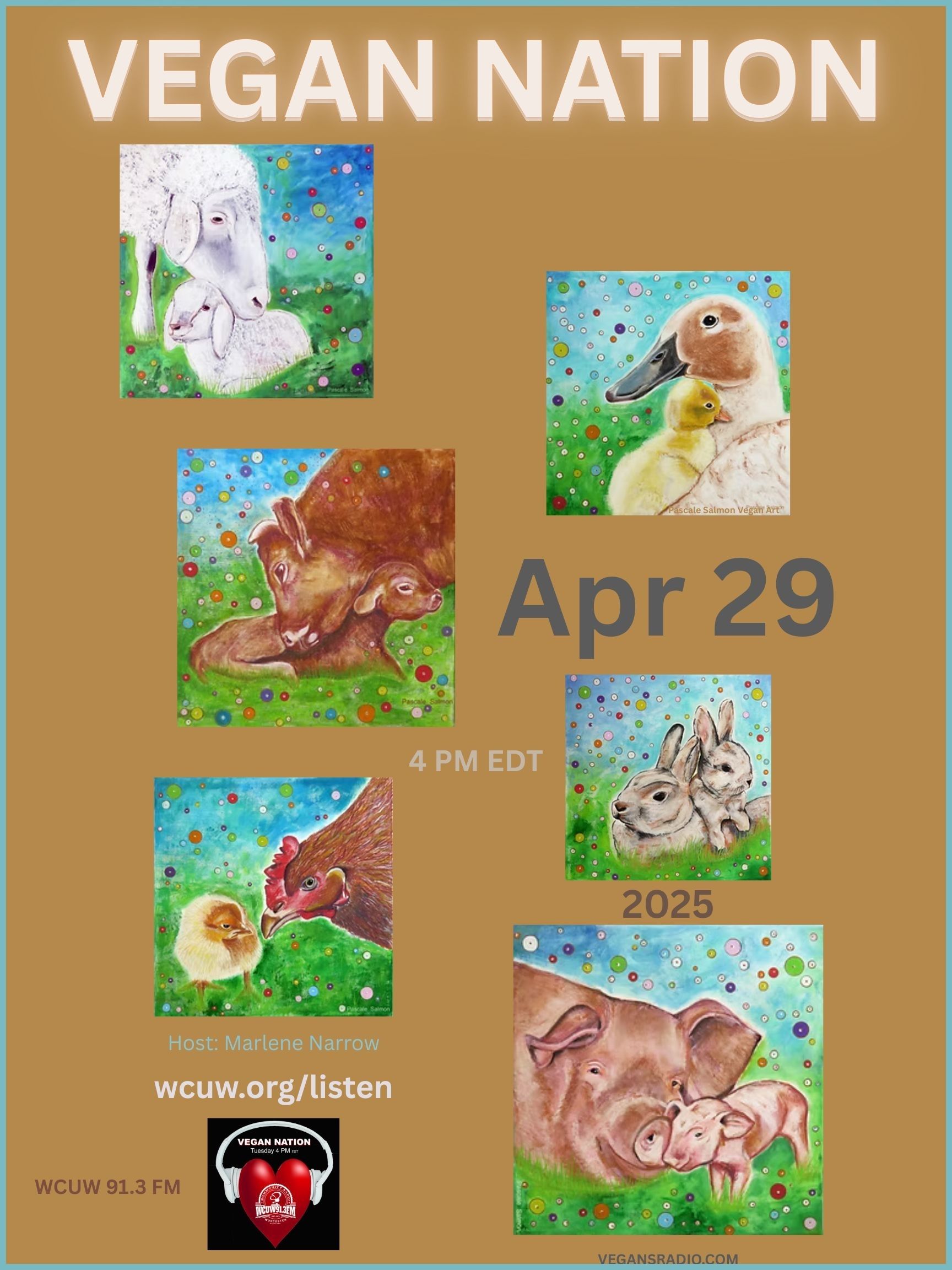 Vegan Mothers Day ASAP – April 29, 2025 | Vegan Nation with Marlene Narrow